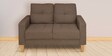 Liliana Fabric 2 Seater Sofa in Brown Colour