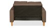 Liliana Fabric 2 Seater Sofa in Brown Colour