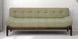 Lille Sheesham Wood 3 Seater Sofa In Beige Colour
