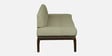 Lille Sheesham Wood 3 Seater Sofa In Beige Colour