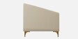 Linda Velvet 3 Seater sofa in Ivory colour