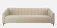 Linda Velvet 3 Seater sofa in Ivory colour