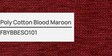 Lipu Fabric 3 Seater Sofa in Blood Maroon Colour