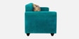 Lipu Fabric 3 Seater Sofa in Sea Green Colour