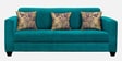 Lipu Fabric 3 Seater Sofa in Sea Green Colour