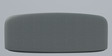 Litchi 3 Seater Curve Sofa In Grey Color