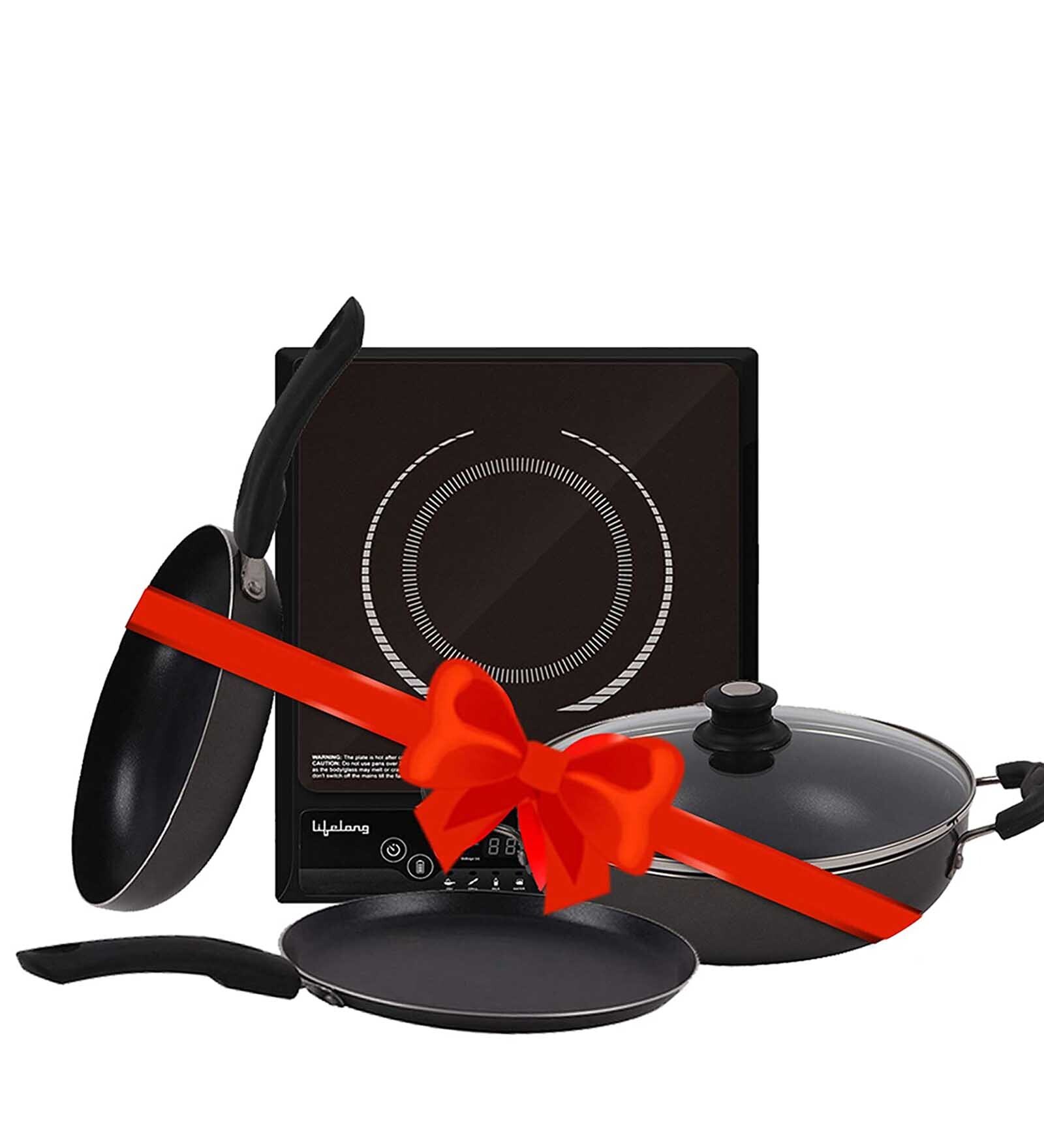 Buy Lifelong LLCMB84 2000W Induction Cooktop with NonStick Cookware