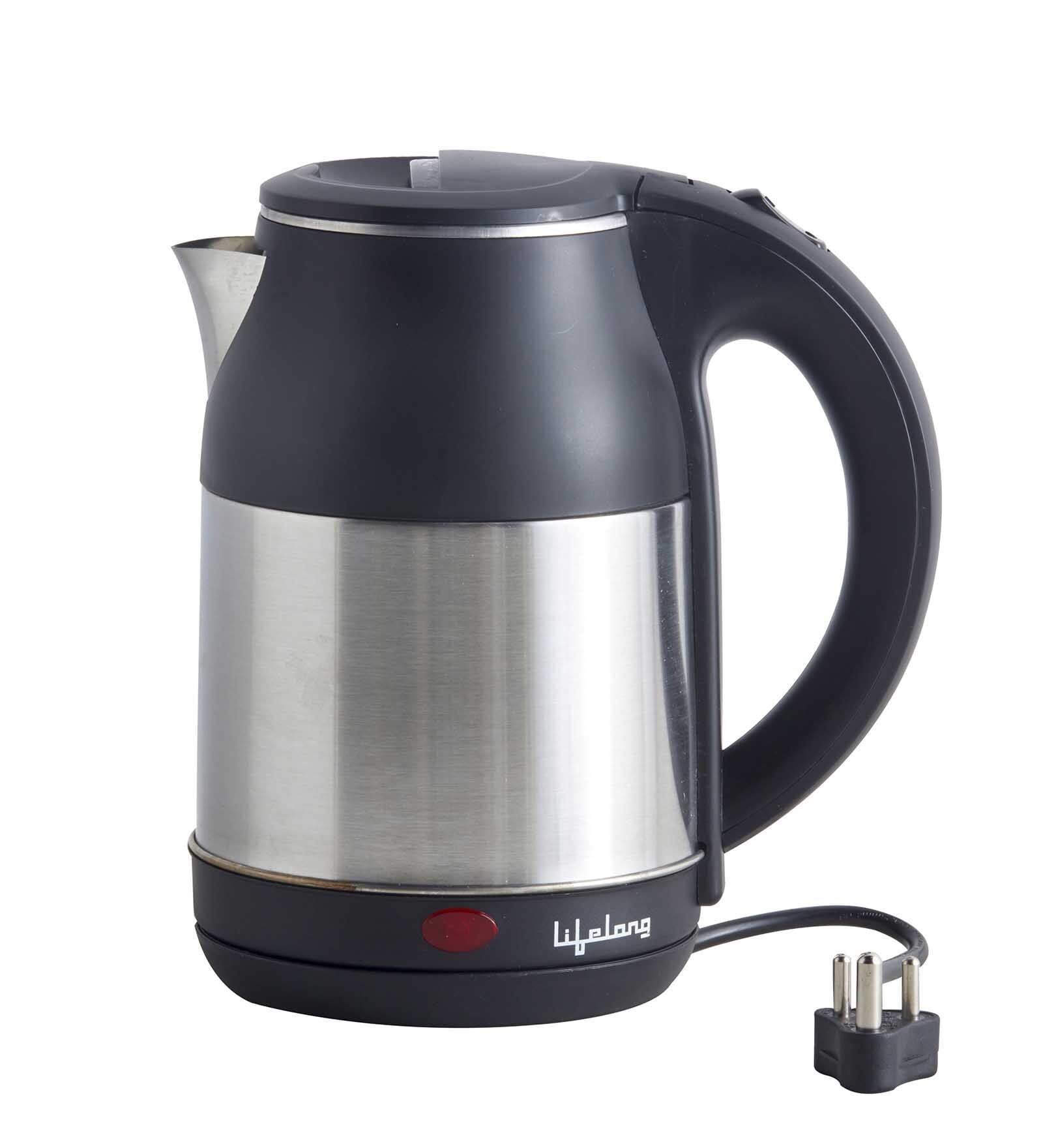 Lifelong LLEK10 Power Electric Kettle 1.8 Litres in Black Colour