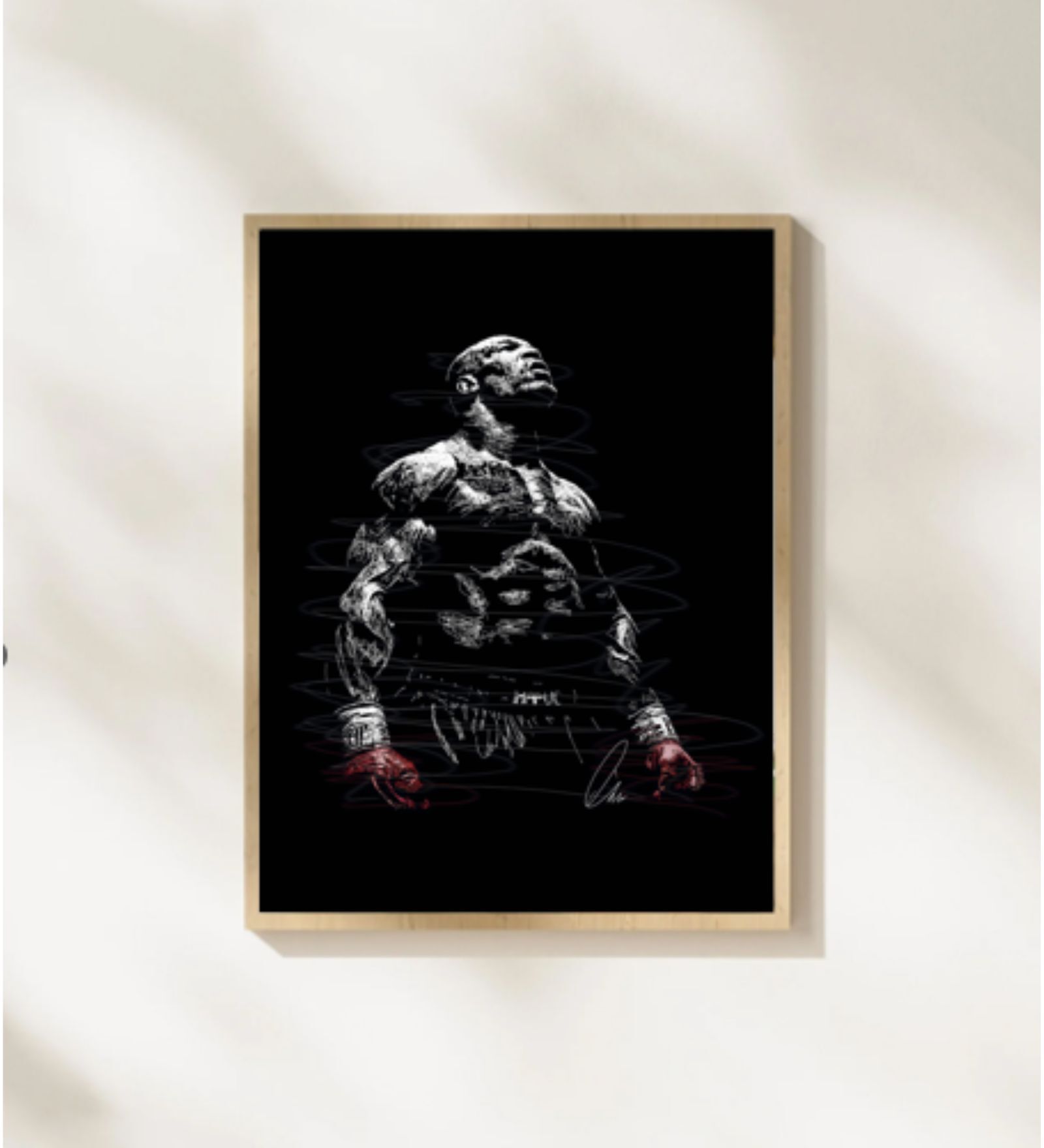 THE LEGEND COLLECTION 08 HD Poster With Brown Frame, 12.5   17.3 Inches