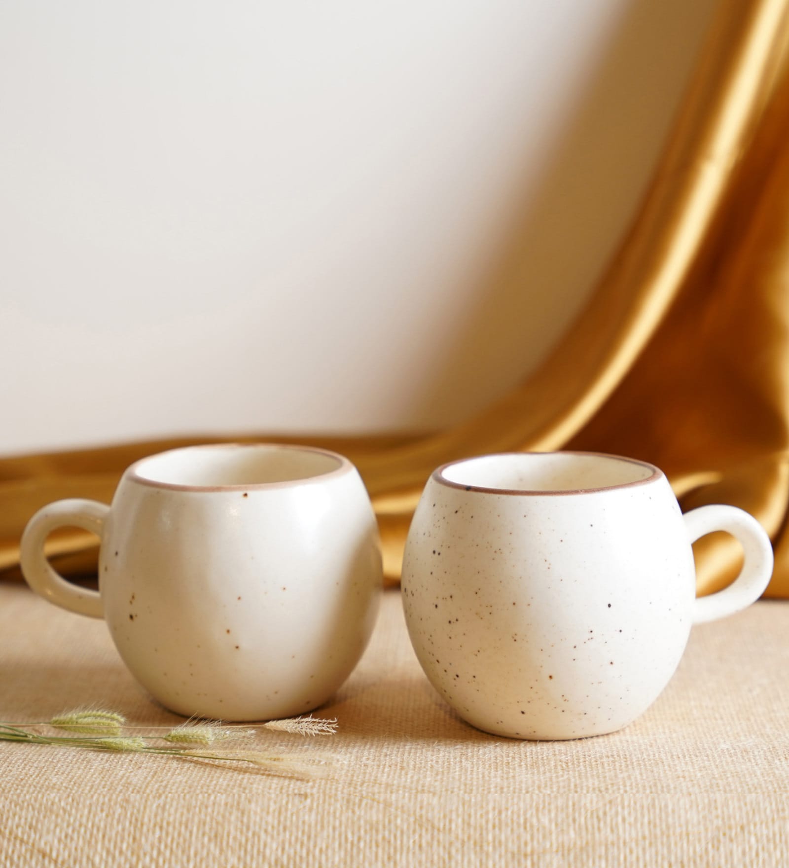 Light Sour 300ml White Ceramic Coffee Mug