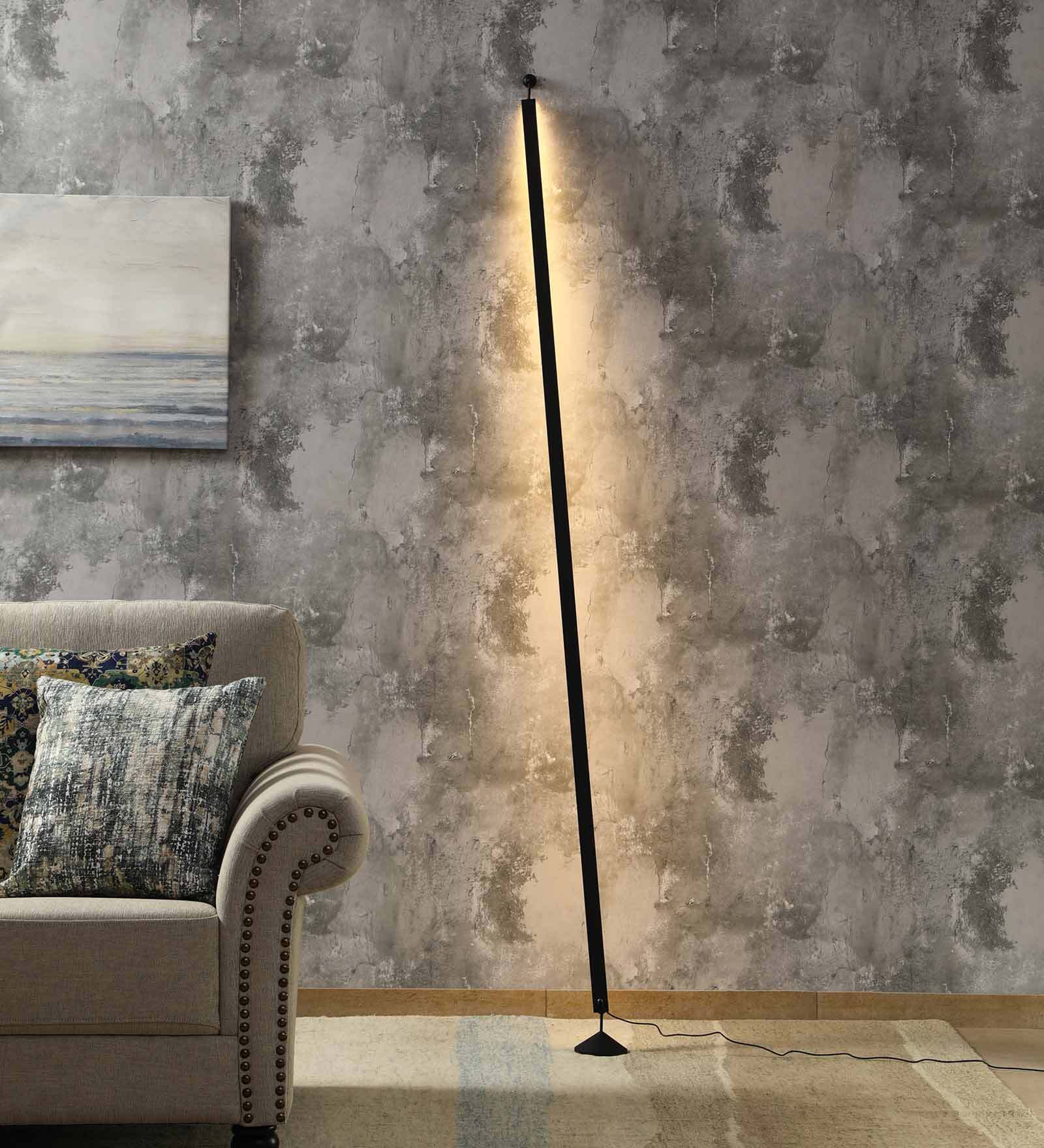Black Lightsaber Floor Lamp 84 Inches