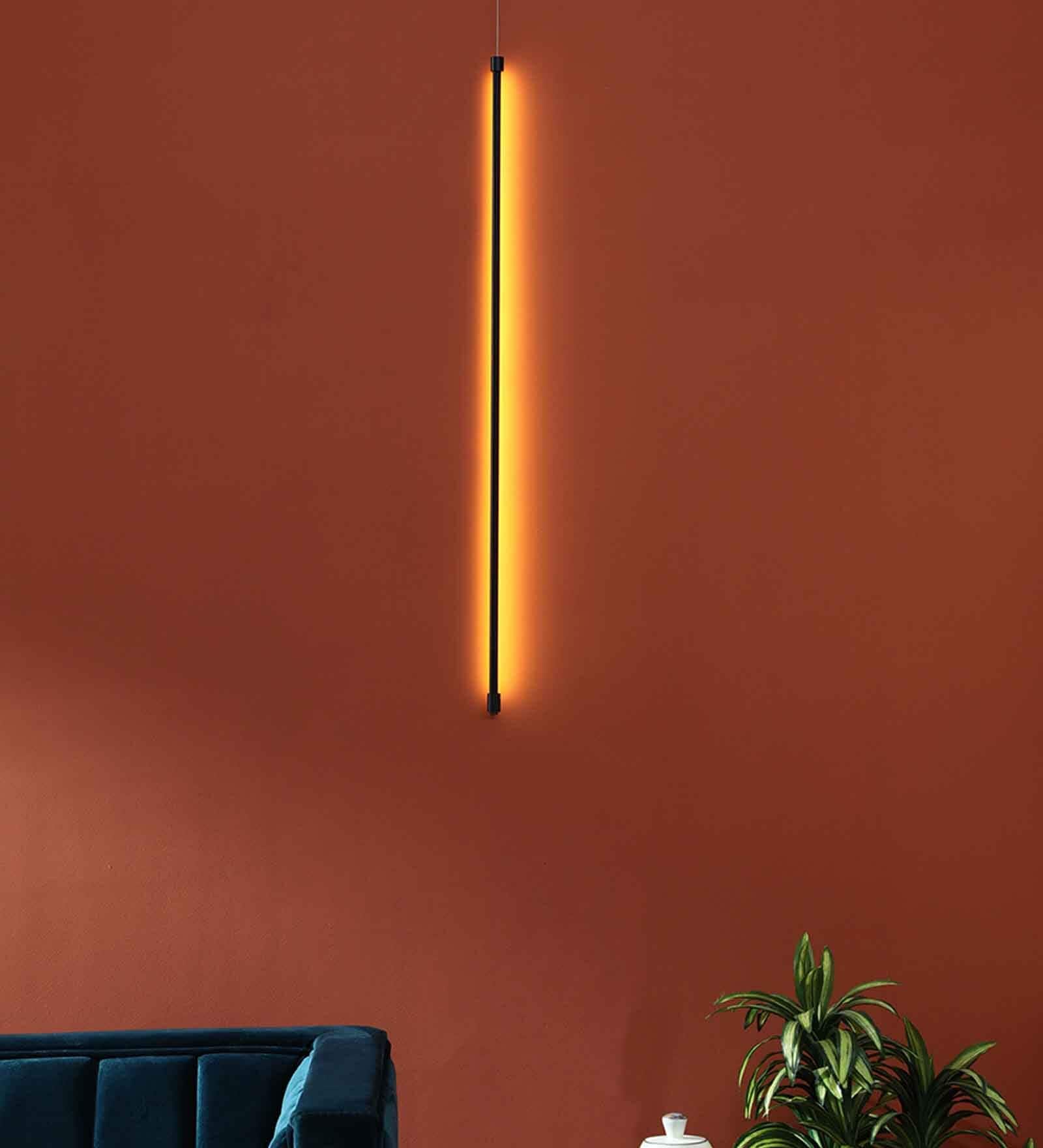 Lorelai Metal LED Wall Flush Mount Light (Black)