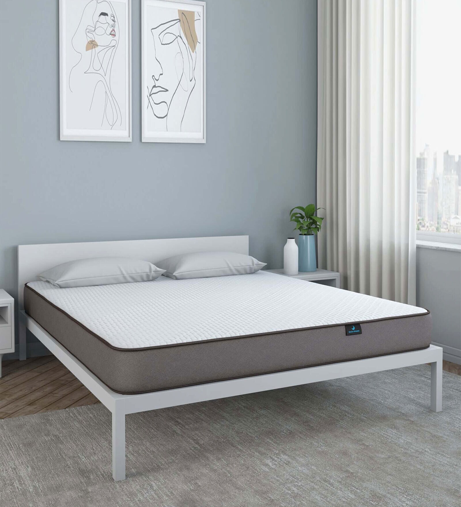 Buy Lite Orthopedic 5 inch (78x72) PU Foam King Size Mattress at 42