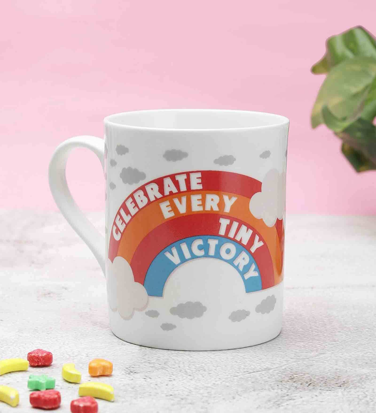 Little Miss Tiny 330ml White Ceramic Coffee Mug