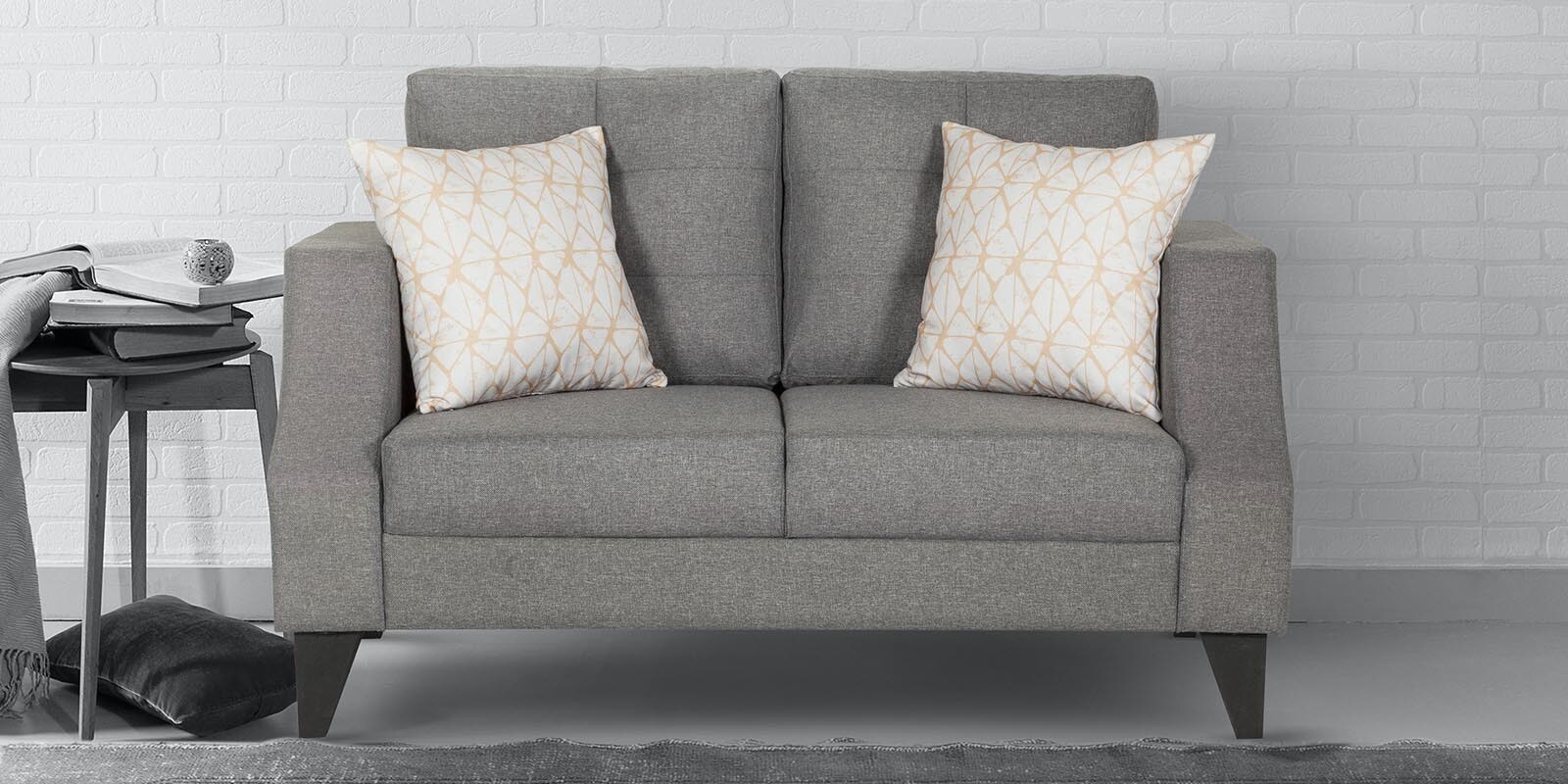 Buy Liverpool 2 Seater Sofa in Grey Colour at 15 OFF by Urban Living
