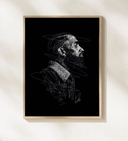 THE LEGEND COLLECTION 01 HD Poster With Brown Frame, 12.5   17.3 Inches
