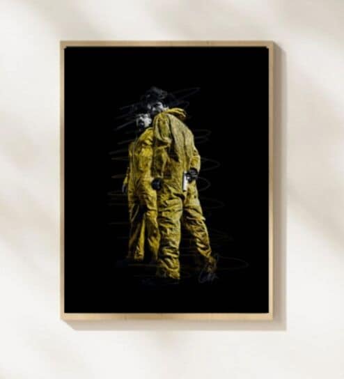 THE LEGEND COLLECTION 04 HD Poster With Brown Frame, 12.5 X 17.3 Inches