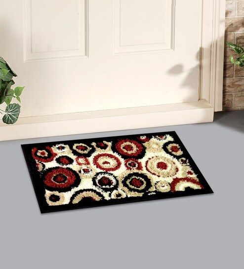 Buy Lionsland Multicolored Microfiber 24 X 16 Inch Floor Mat