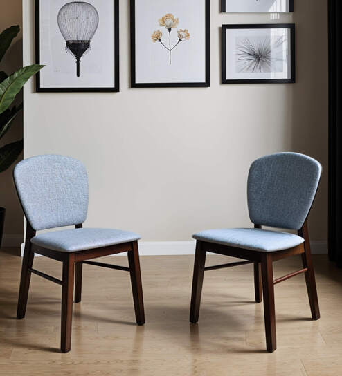 Lirio Dining Chairs In Natural Finish (Set of 2)