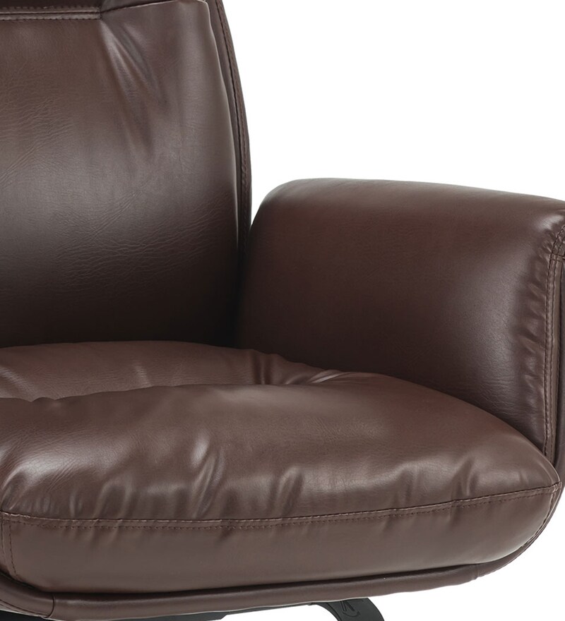 Buy Lincoln Executive Chair in Brown Colour By Durian Online High