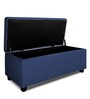 Liam Bench In Blue Colour With Storage
