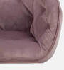 Liam Velvet Guest Chair In Pink Colour