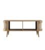 Liam Solid Wood Coffee Table In Beige Finish