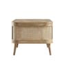 Liam Solid Wood Coffee Table In Beige Finish