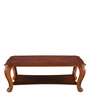 Liana Solid Wood Coffee Table in Honey Finish