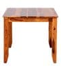 Liana Sheesham Wood 4 Seater Dining Set In Natural Teak Finish