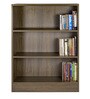 Liber Book Shelf in Dark Oak Finish
