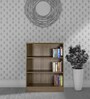 Liber Book Shelf in Dark Oak Finish
