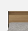 Libra Queen Size Bed in Grey Finish With Box Storage
