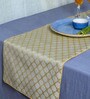 licio Green (78 x 14 ) Silk  Table Runner