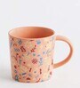 Life Begins 300ml Orange Ceramic Coffee Mug