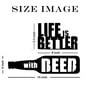 Life Is Better With Beer Black MDF Wall Art