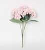 Life like Hydrangea Flower Bunch with 7 Flower Heads (Pink)