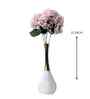 Life like Hydrangea Flower Bunch with 8 Flower Heads (Purple) Life like Hydrangea Flower Bunch with 8 Flower Heads (Purple)