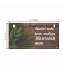 Life Quotes Ainsley Multicolour Finish Mdf Wall Hanging With 5 Hooks Key Holder