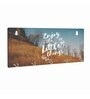 Life Quotes Baley Multicolour Finish Mdf Wall Hanging With 5 Hooks Key Holder