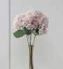 Lifelike Pink Hydrangea Flower Bunch For Every Space (Pink)