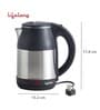 Lifelong LLEK10 Power Electric Kettle 1.8 Litres in Black Colour
