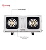Lifelong LLGS199 Stainless Steel 2 Burner Gas Stove