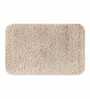 Light Beige Absorbent and Quick-Dry Polyester Bath Mats 30x45 cm