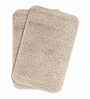 Light Beige Absorbent and Quick-Dry Polyester Bath Mats 40x60 cm