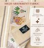Light Beige Cotton Printed  460 GSM Bath Towel (1Pc)