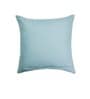 Blue Striped 100% Cotton 16 x 16 Inches Cushion Cover