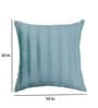 Blue Striped 100% Cotton 16 x 16 Inches Cushion Cover