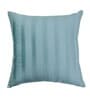 Blue Striped 100% Cotton 16 x 16 Inches Cushion Cover