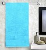 Light Blue Cotton Bath Towel 1 piece
